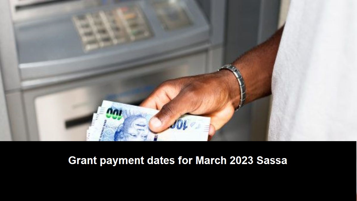 e sassa grant payment march