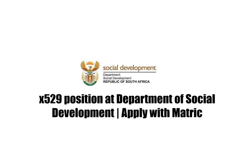 x529 position at Department of Social Development